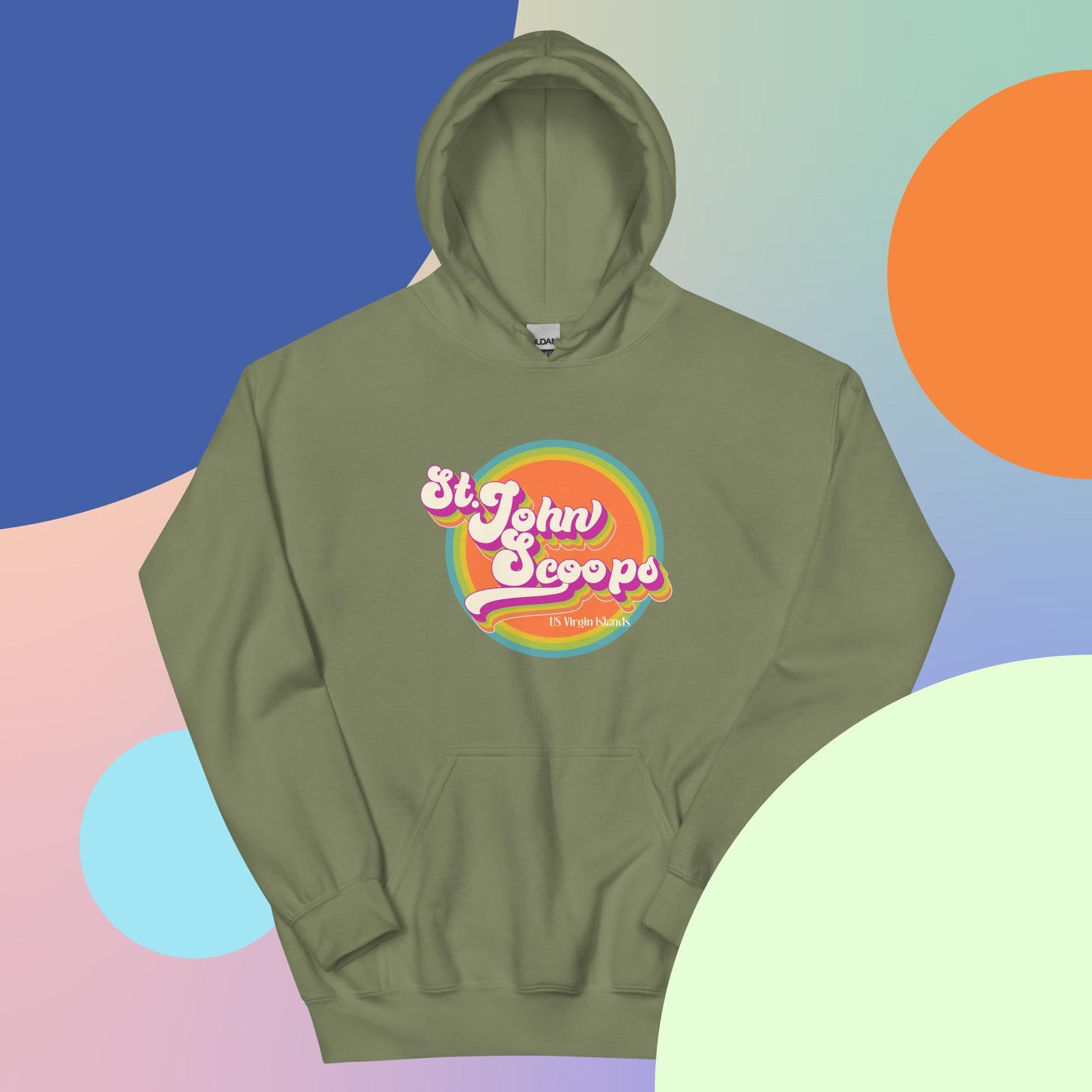Adult Hoodie Retro
