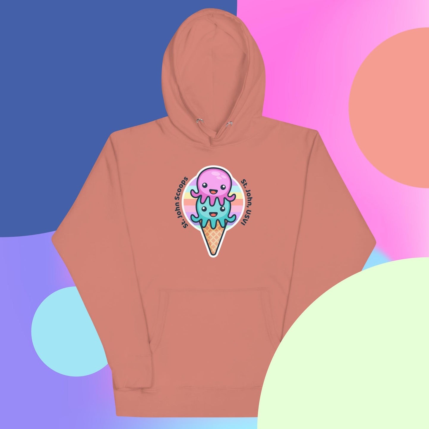 Adult Hoodie Octopus