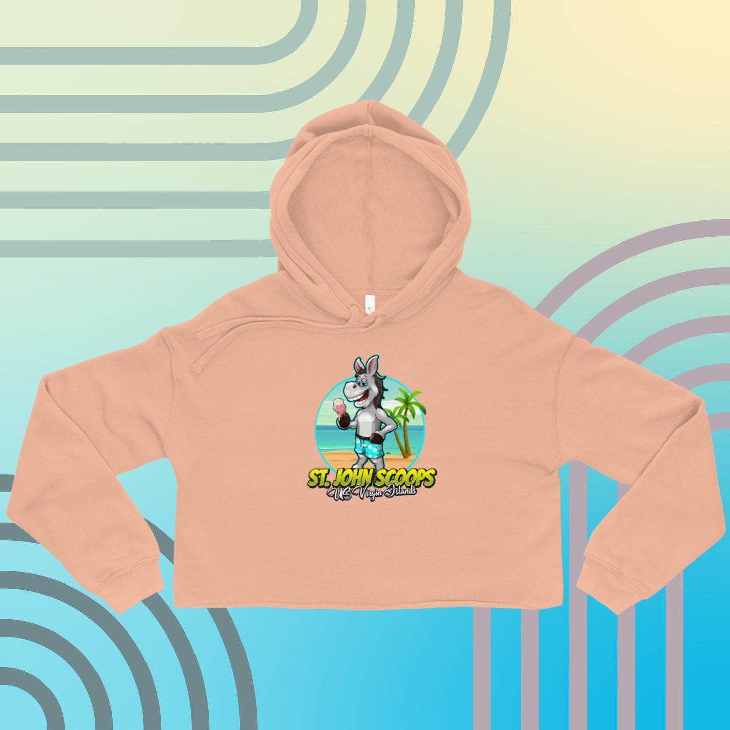 Adult Crop Hoodie Donkey