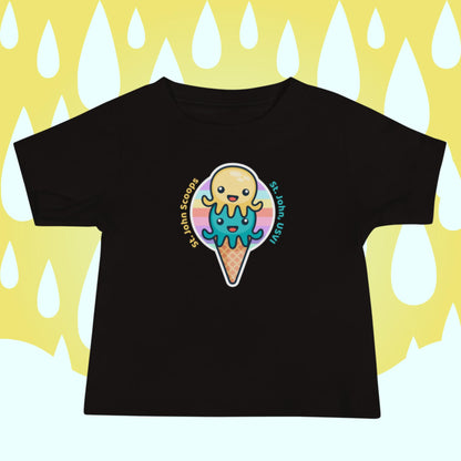 Baby Tee Octopus Yellow/Blue