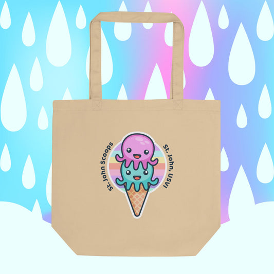 Eco Tote Octopus Pink/Blue