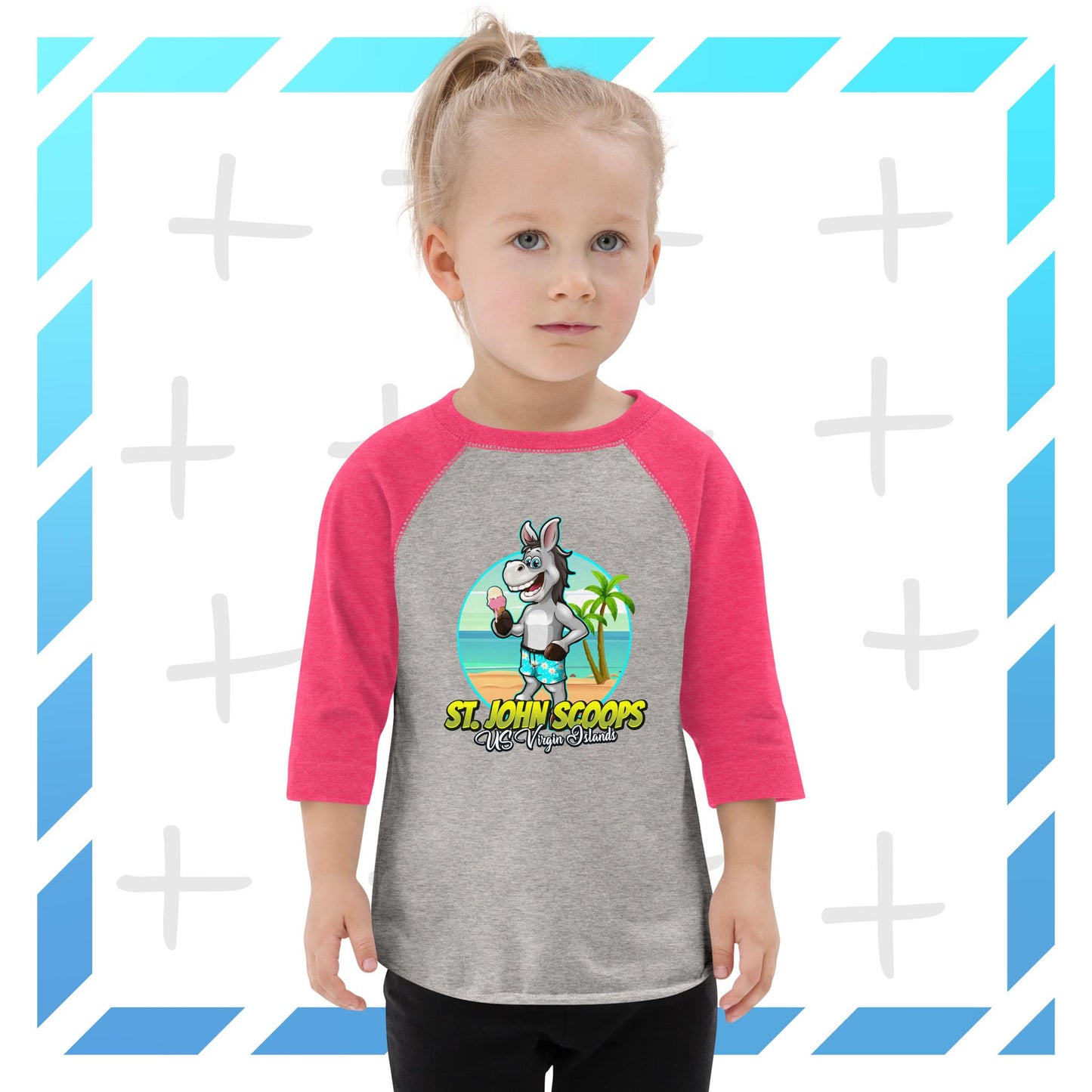 Toddler Baseball Tee Donkey