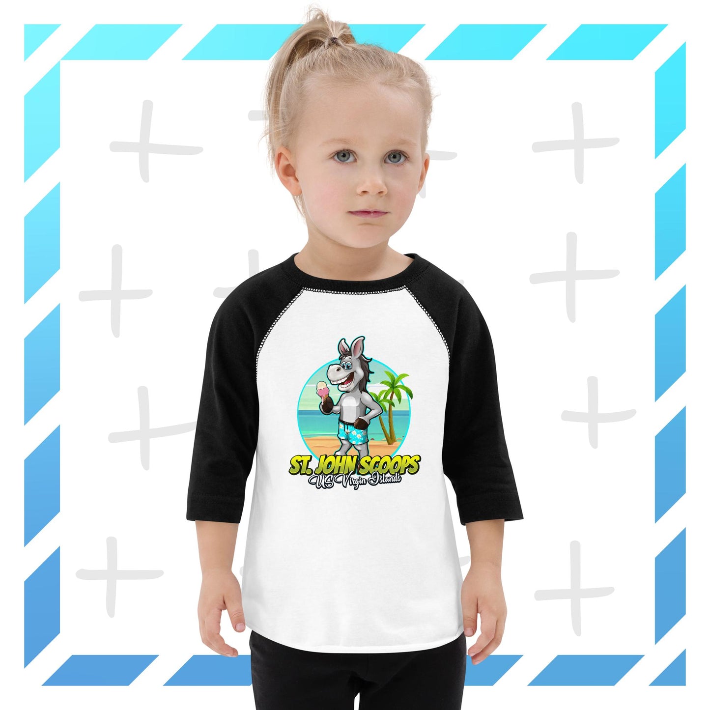 Toddler Baseball Tee Donkey