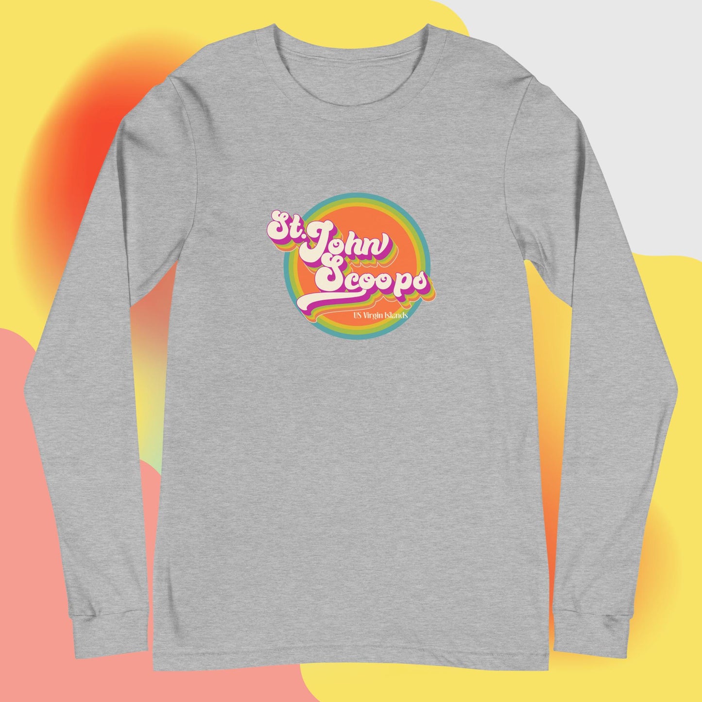 Adult Long Sleeve Tee Retro