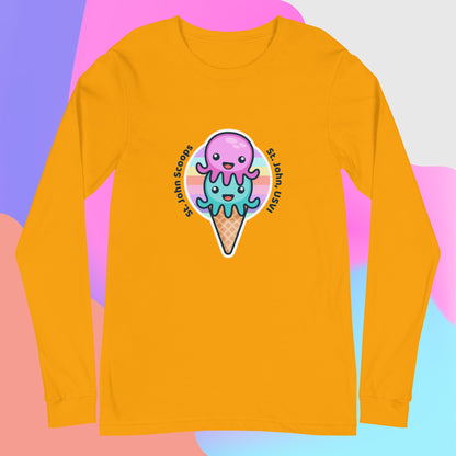 Adult Long Sleeve Tee Octopus