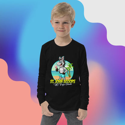 Youth Long Sleeve Tee Donkey